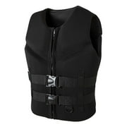 WYQLFSB Life Jackets Water Sport Boating Jacket for Adults Outdoor Swim Vest Adults Swimming Life Vest Black L
